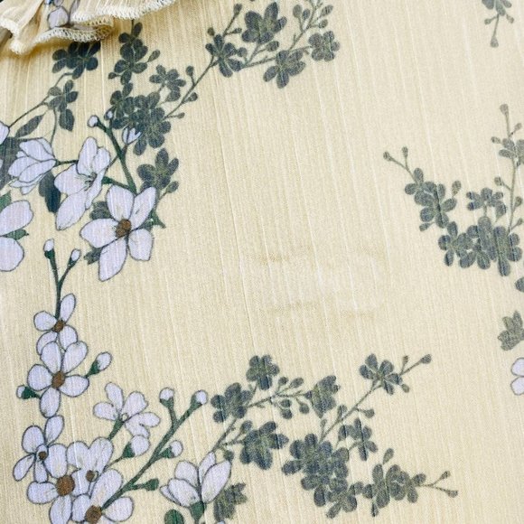 Keepsake the Label Foral Ruffled Mini Dress Womens XS Twee Flirty Spring Femme - Picture 12 of 12